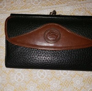Dooney and Bourke checkbook clutch